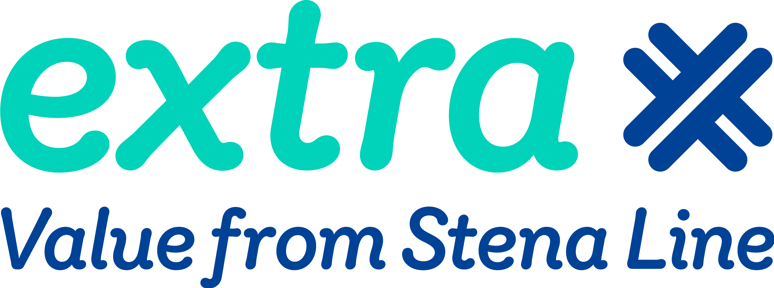 Logo del club de membresía Stena Line Extra.